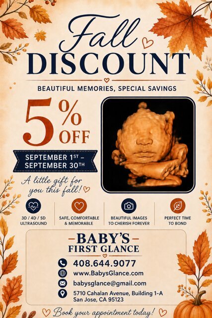 Fall 2026 Discount Deal on Keepsake Ultrasound Packages