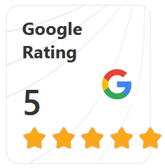 Image of a 5-Star Google Rating for Baby's First Glance Ultrasound Studio